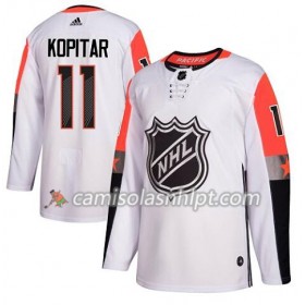 Camisola Los Angeles Kings Anze Kopitar 11 2018 NHL All-Star Pacific Division Adidas Branco Authentic - Homem